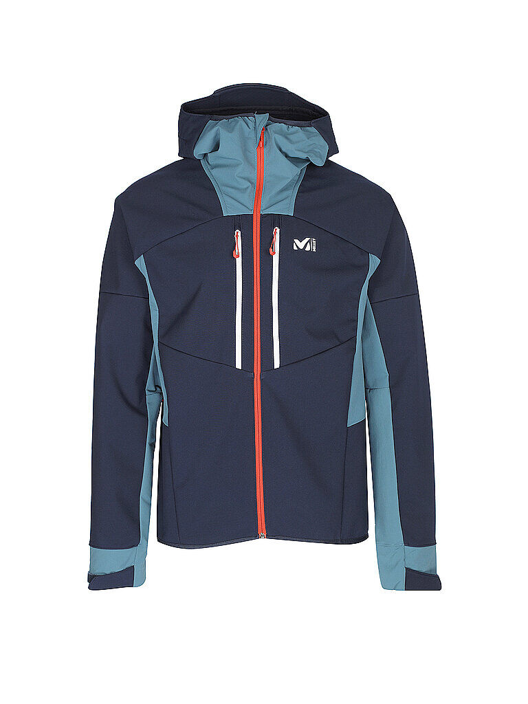 MILLET Herren Touren Softshelljacke Geilo Shield HDIE blau   Größe: M   MIV8768 Auf Lager Herren M