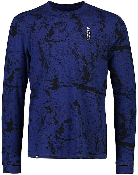 MONS ROYALE Herren Funktionsshirt Cascade Merino Flex 200 LS blau   Größe: L   100499-2165 Auf Lager Herren L