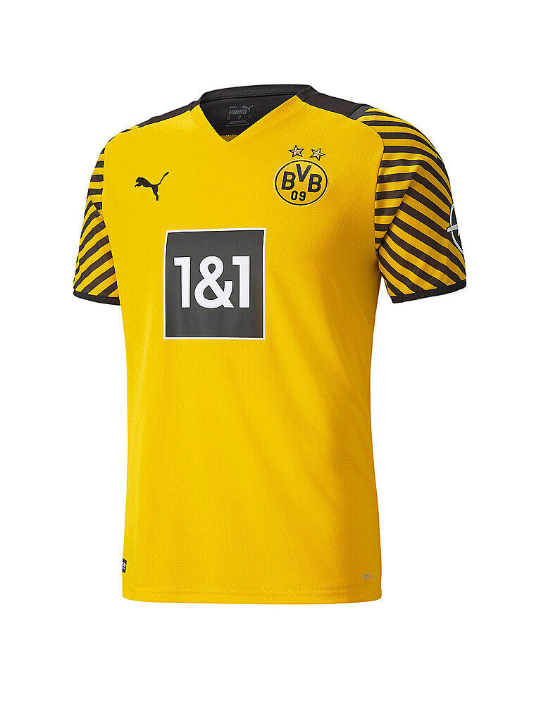 Puma Herren Heimtrikot BVB Replica 21/22 gelb   Größe: S   759036 Auf Lager Herren S