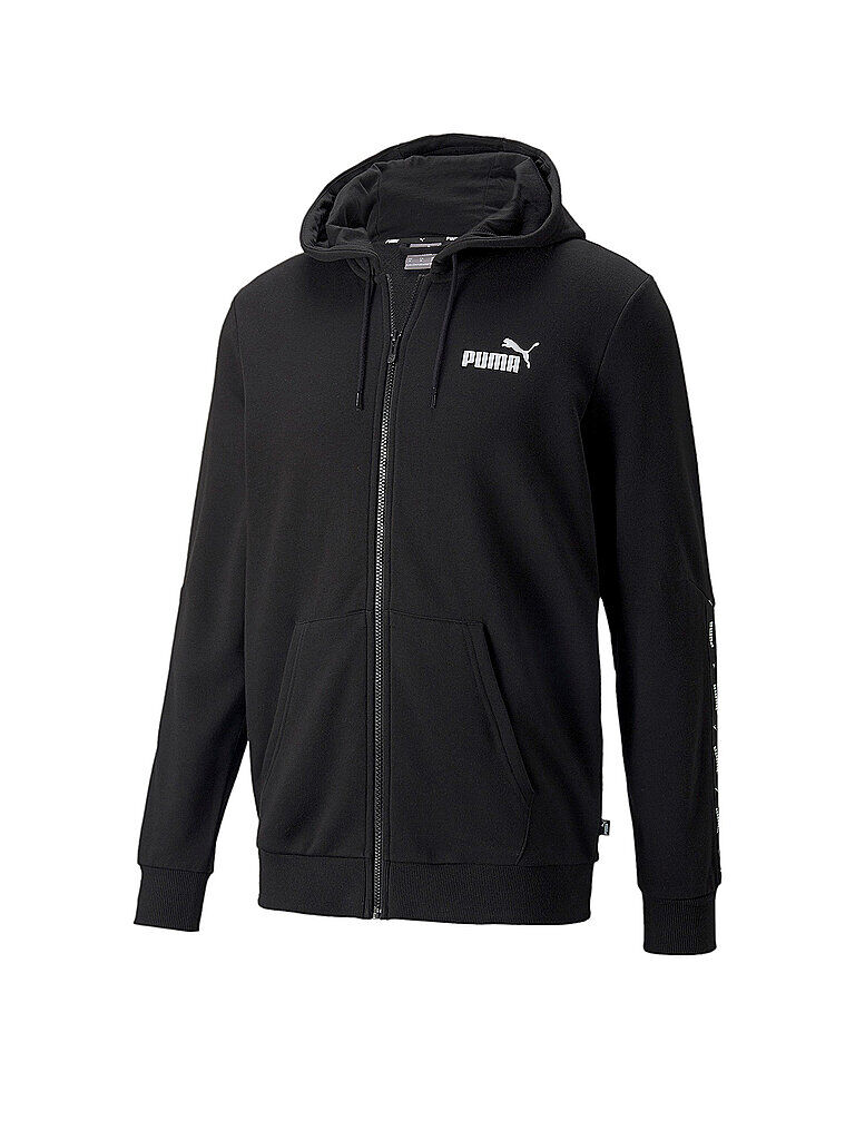 Puma Herren Kapuzenjacke Essentials+ schwarz   Größe: S   848768 Auf Lager Herren S