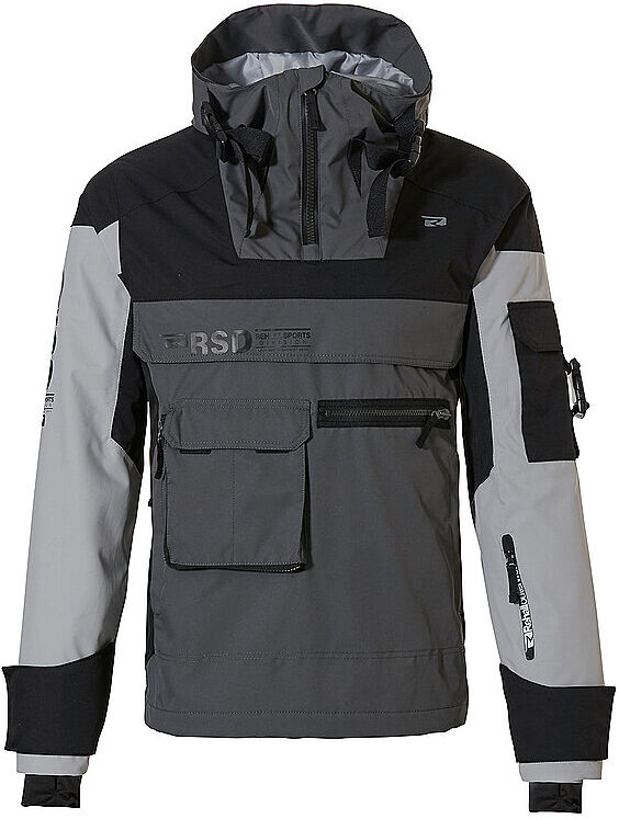 REHALL Herren Snowboard Schlupfjacke Rix grau   Größe: M   60183 Auf Lager Herren M