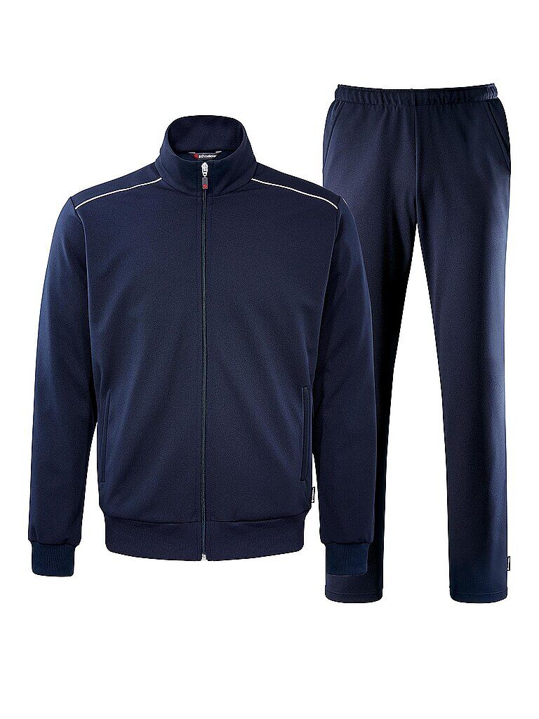 SCHNEIDER SPORTSWEAR Herren Trainingsanzug LOUIM blau   Größe: 56   1394 Auf Lager Herren 56