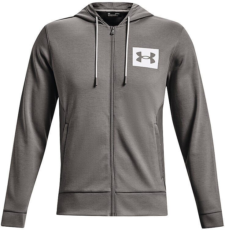 UNDER ARMOUR Herren Kapuzenjacke Summit Knit grau   Größe: S   1366232-066 Auf Lager Herren S