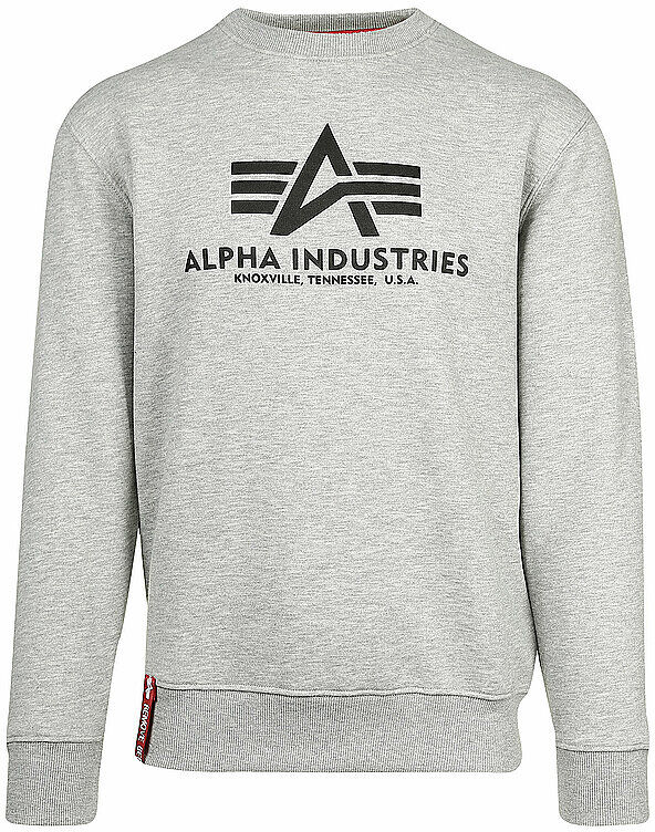 Alpha INDUSTRIES Sweater  grau   Herren   Größe: XL   178302