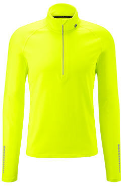 Tchibo - Thermo-Laufshirt - Gelb - Gr.: L Polyester  L (52/54)