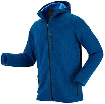 Tchibo - Strickfleece-Jacke - Blau - Gr.: L Polyester Blau L