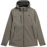 4F MEN´S JACKET SOFTSHELL Pánská softshellová bunda, khaki, velikost