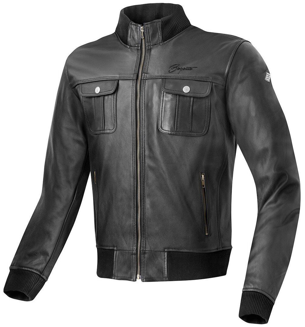 Bogotto Brooklyn Motocyklová kožená bunda 54 Černá