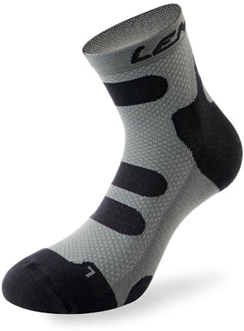 Lenz Compression 4.0 Low Socks Ponožky 39 40 41 Černá Šedá