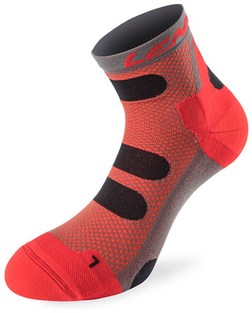 Lenz Compression 4.0 Low Socks Ponožky 42 43 44 červená