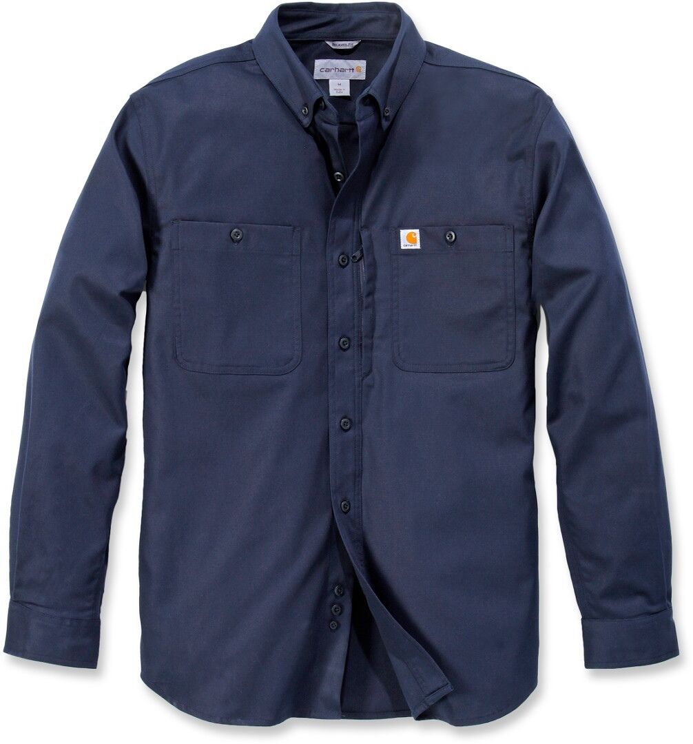 Carhartt Rugged Professional Work Long Sleeve Shirt Košile s dlouhým rukávem S Modrá