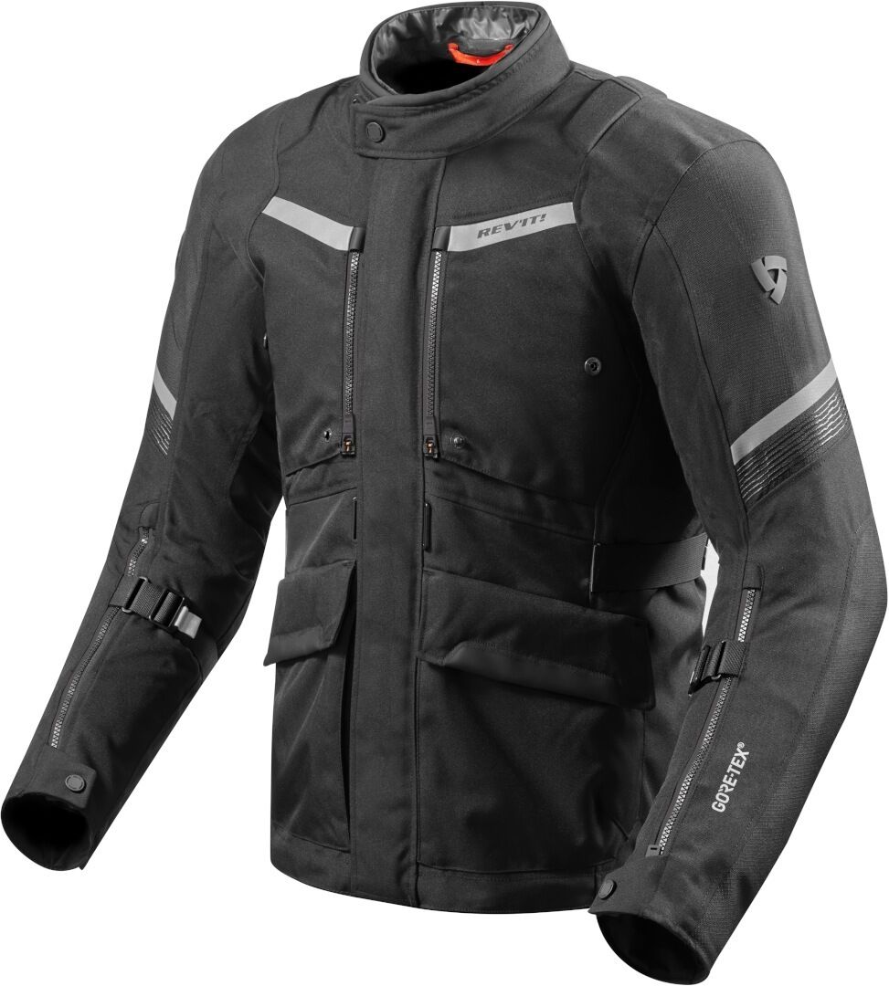 Revit Neptune 2 Gore-Tex Motocyklová textilní bunda 2XL Černá