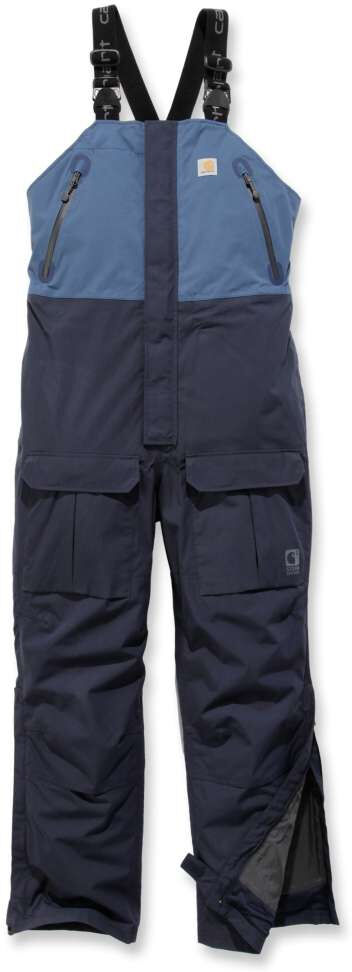 Carhartt Storm Defender Rybářské Bib 2XL Modrá