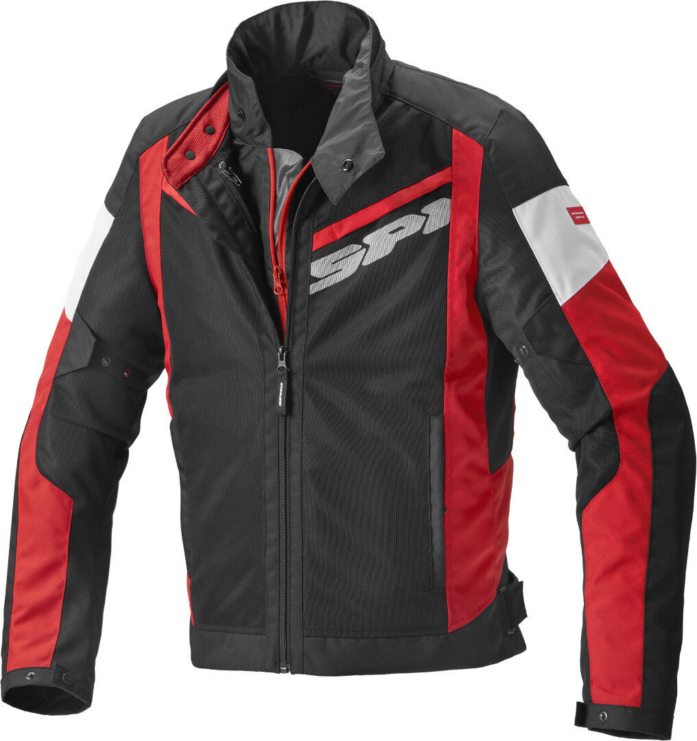 Spidi Breezy Net H2Out Textilní bunda na motocyklu M Černá červená