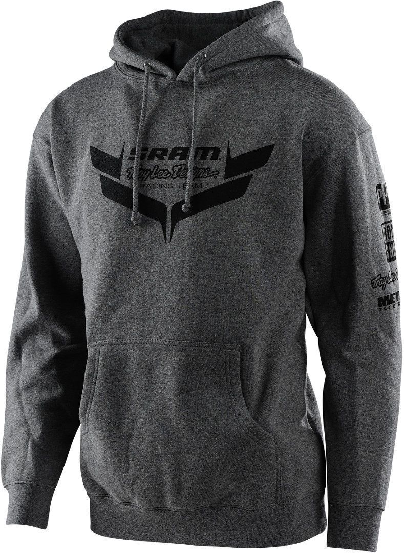 Troy Lee Designs Sram Racing Icon Hoodie S Šedá