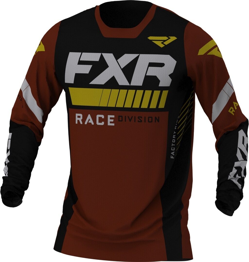 FXR Revo MX Gear Motokrosový dres XL Černá Zlatá