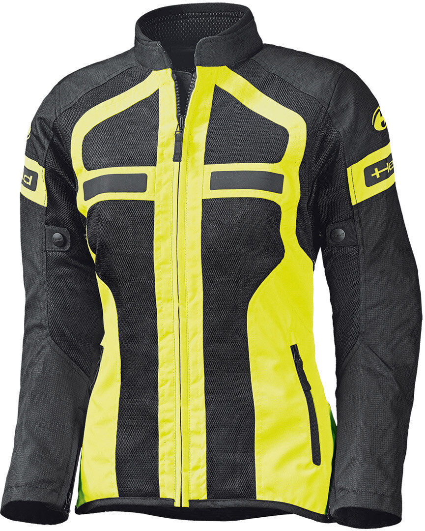 Held Tropic 3.0 Dámská motocyklová textilní bunda 2XL Černá žlutá