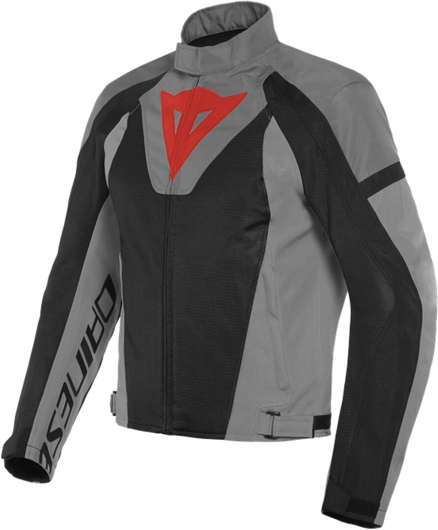 Dainese Levante Air Tex Motocyklová textilní bunda 46 Černá Šedá