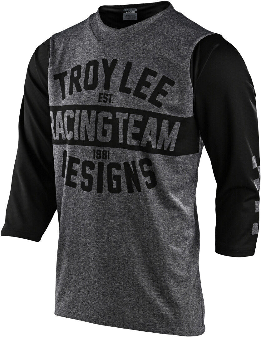 Troy Lee Designs Ruckus Team 81 Bicycle Jersey Cyklistický dres 2XL Černá Šedá