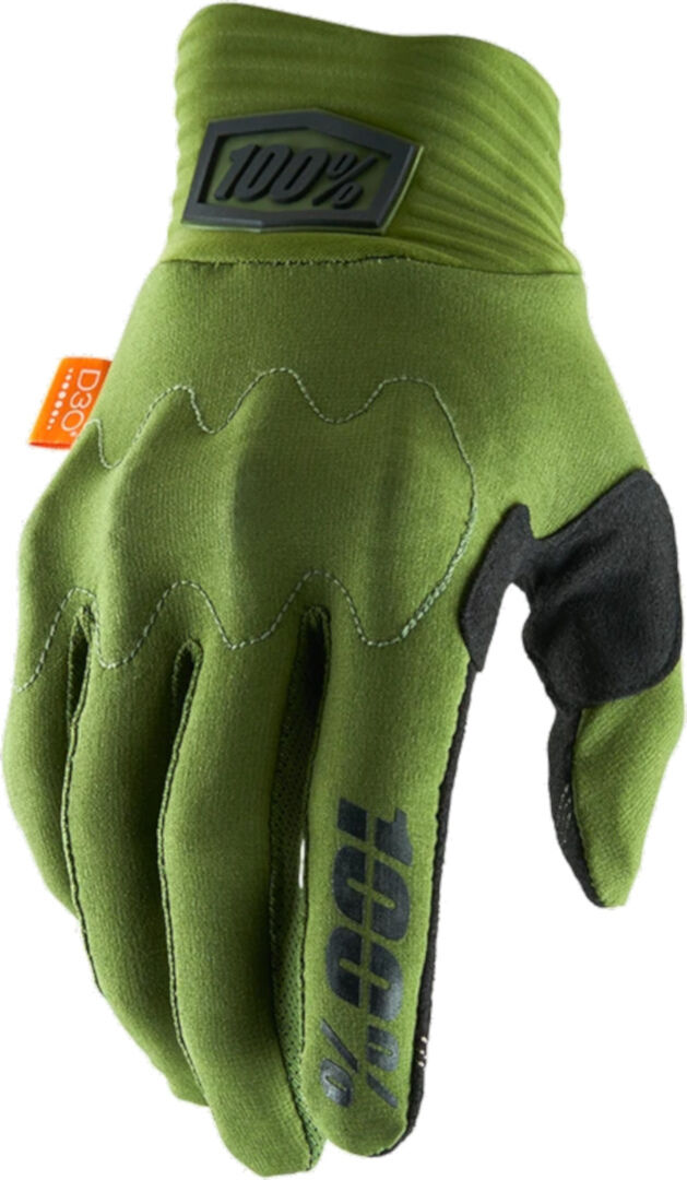 100% Cognito Motokrosové rukavice XL Zelená