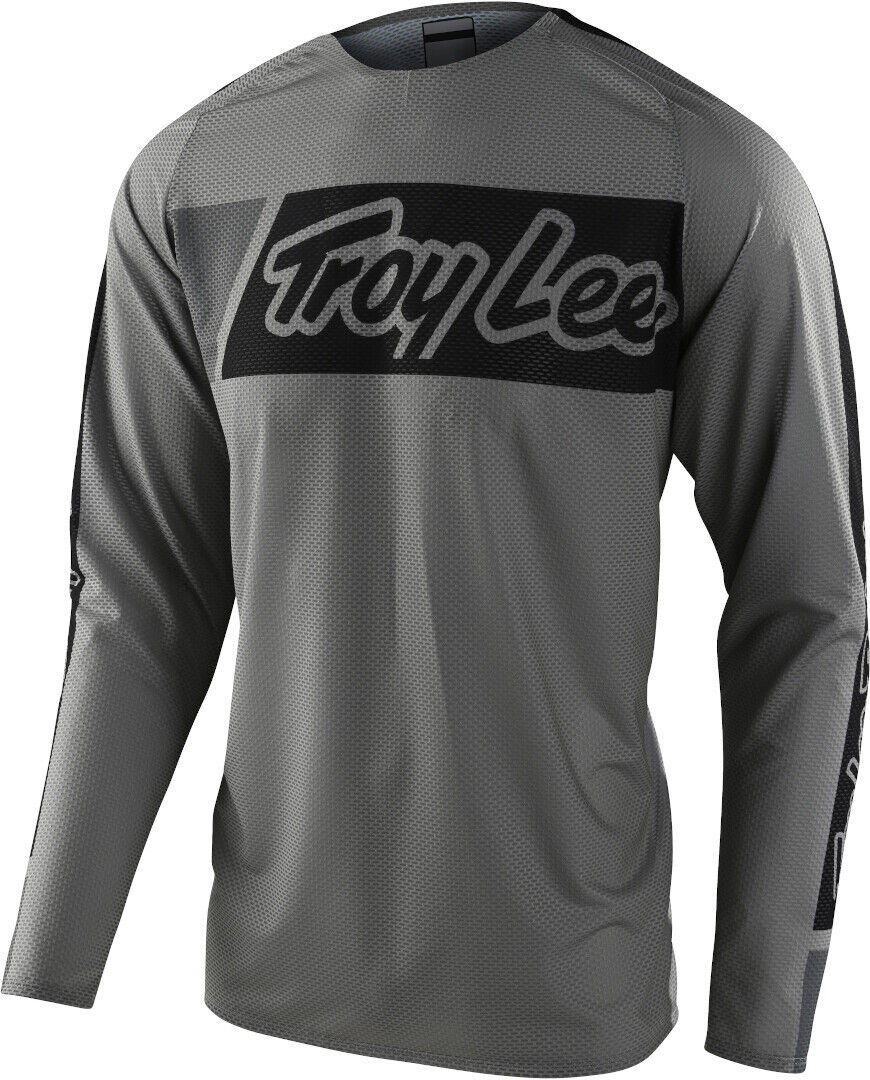 Troy Lee Designs SE Pro Air Vox Motocross Jersey Motokrosový dres 2XL Černá Šedá