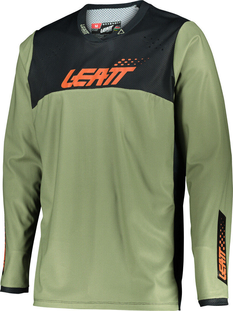 Leatt Moto 4.5 Enduro Motokrosový dres S Zelená