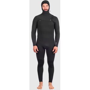 O'Neill Hyperfreak 5/4+ Chest Zip Hooded Neoprenanzug black S male