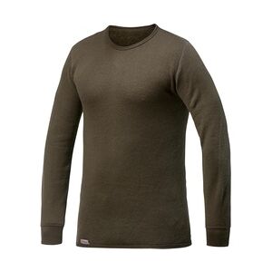 Woolpower Crewneck 200 pine green, Größe XL