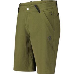 Scott Commuter Shorts Grün, Herren Fahrrad Shorts, Größe XXL - Farbe Fir Green