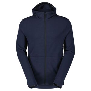 Scott Commuter Merino Hoody Blau, Herren Merino Sweat- & Trainingsjacken, Größe S - Farbe Dark Blue