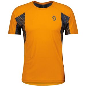 Scott Trail RUN S/Sl Shirt Orange, Herren Kurzarm-Shirts, Größe XXL - Farbe Copper Orange - Midnight Blue