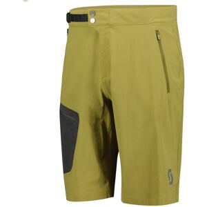 Scott Explorair Light Shorts Gelb / Grün, Herren Shorts, Größe XXL - Farbe Mud Green - Dark Grey