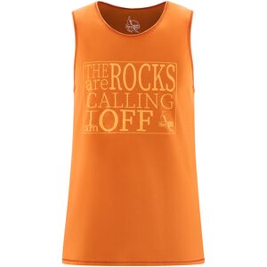 Red Chili Stylisches lässiges Herren Tank Top. Farbe: Orange / Größe: XS