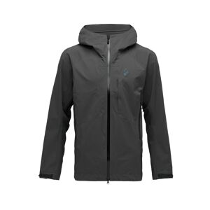 Black Diamond Vielseitige wasserdichte Herren Bergsport Hardshelljacke. Farbe: Grau / Größe: S