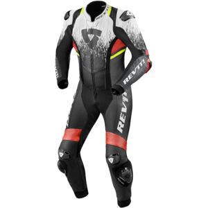 REV’IT! Quantum 2 1-piece suit, motor, White Fluorescent Red