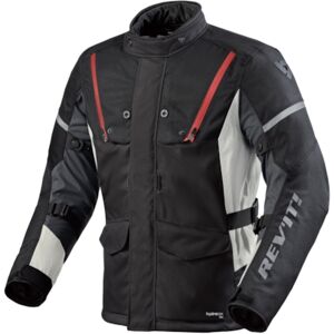 REV’IT! Horizon 3 H2O Jacket, Men's textile motorcycle, Black Red