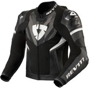 REV’IT! Hyperspeed 2 Pro jacket, Men's leather motorcycle, Black Anthracite