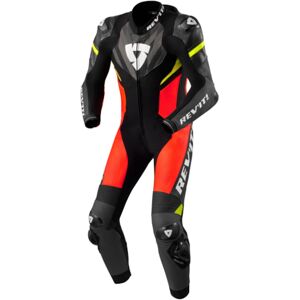 REV’IT! Hyperspeed 2 1-piece suit, motor, Black Fluorescent red