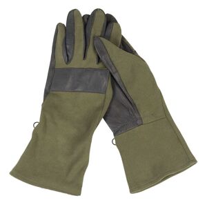 Lieferanten der Bundeswehr Original Bundeswehr Kampfhandschuhe Leder / Aramid oliv   11.5 (XXL-3XL)