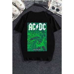 trendypassion T-shirt Mit Acdc-rückendruck für Herren - 40
