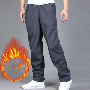 Eight Eight Herren Herbst Und Winter Warme Übergroße Lose Sporthose Laufsport Fitness Hose Overalls