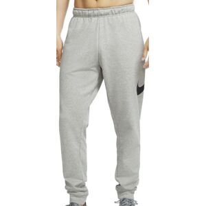 Herren Tennishose Nike Dry Pant Taper FA Swoosh - dark grey heather/black