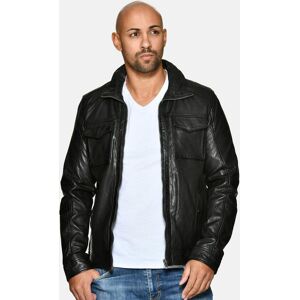 JCC Lederjacke Herren, schwarz