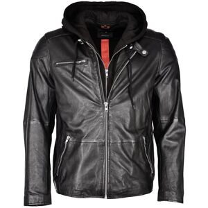 Maze Lederjacke Herren, schwarz