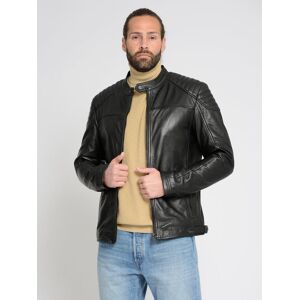 Maze Lederjacke Herren, schwarz