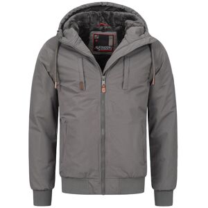 Alessandro Salvarini Winterjacke Herren, grau