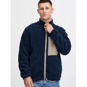 !Solid Solid Fellimitatjacke Herren, blau