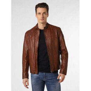 Milestone Lederjacke Herren, schoko