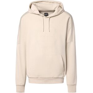 Giorgio Armani EA7 Emporio Armani Kapuzenpullover Herren Baumwolle gemustert, beige