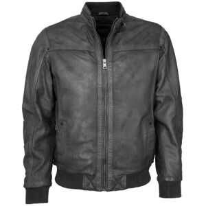 JCC Lederblouson Herren, anthrazit